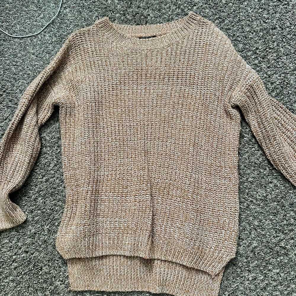 Women's Tan Sweater